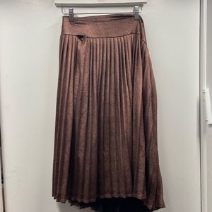 Jamie Pleated Midi Skirt
